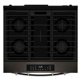 30-inch Gas Smart Range with Air Cooking Technology and Steam Clean
