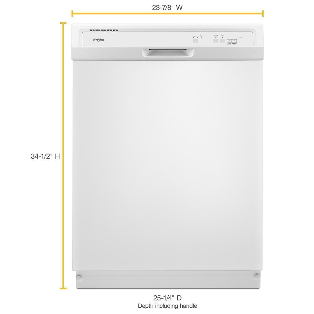 Heavy-Duty Dishwasher with 1-Hour Wash Cycle