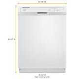 Heavy-Duty Dishwasher with 1-Hour Wash Cycle
