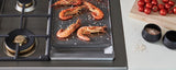 48 inch Dual Fuel Range, 6 Brass Burners and Griddle , Electric Self Clean Oven Stainless Steel