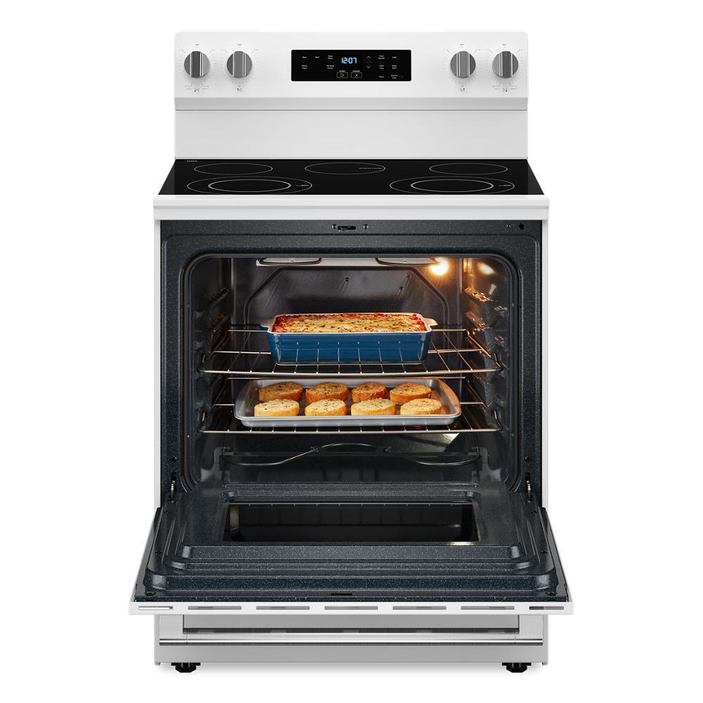 30-Inch Wide Electric Range With Steam Clean - 5.3 cu. ft.