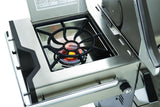 Napoleon's Prestige PRO™825 with side range burner and rear/internal infrared burners.