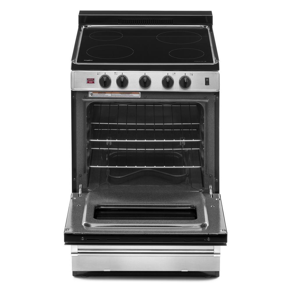 24-inch Freestanding Electric Range with Upswept SpillGuard™ Cooktop