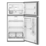 Whirlpool® 29.5-inch Wide Top Freezer Refrigerator with Total Coverage Cooling- 19.2 Cu. Ft.