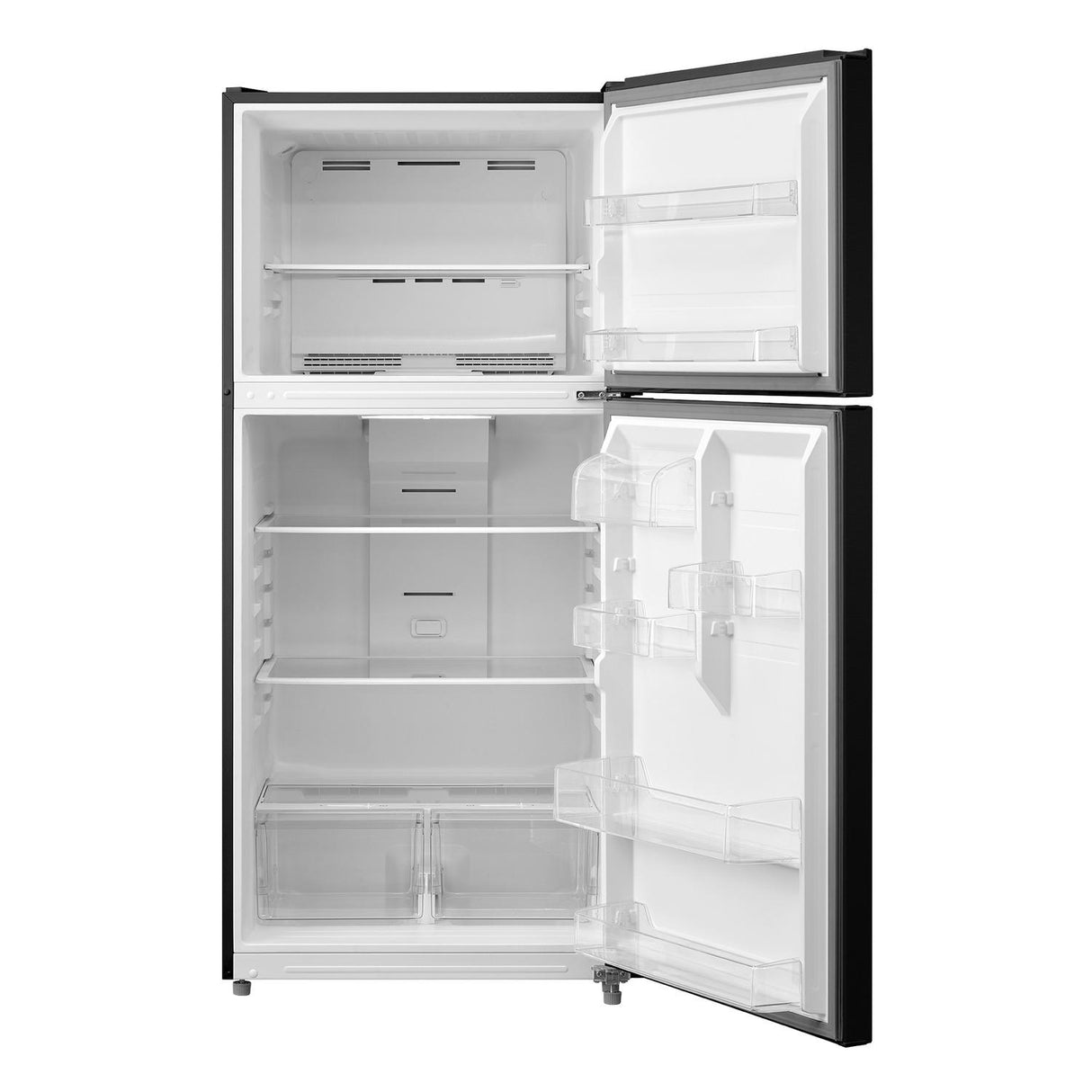 Element Electronics 18.1 cu. ft. Top Freezer Refrigerator - Black, ENERGY STAR (ERT18CSEB)