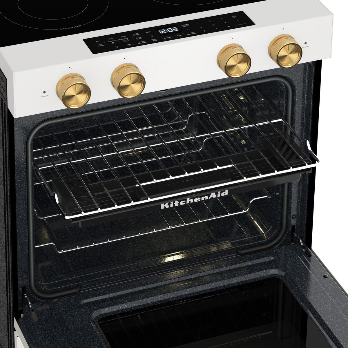 5.3 Cu. Ft. Smart Slide-in Electric Range with Two Even-Heat™ Hyper Elements and Convection Cooking Modes