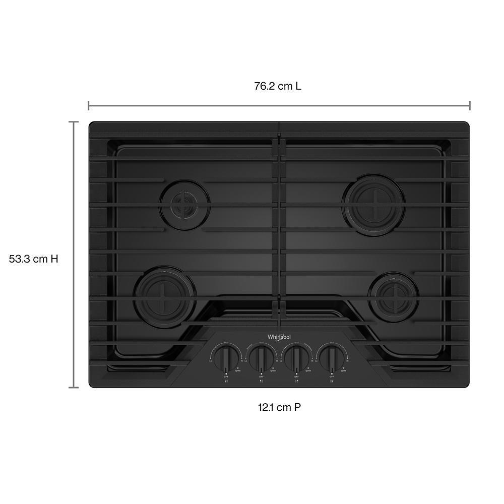 30-inch Gas Cooktop with SpeedHeat™ Burners
