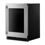 24" Undercounter Refrigerator with Glass Door