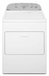 7.0 cu.ft Top Load Gas Dryer with Wrinkle Shield™ Plus - White