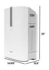 Sharp Plasmacluster Ion Air Purifier with True HEPA + Humidifier for Medium Rooms