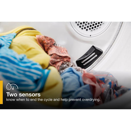 3.5 cu.ft Long Vent Gas Stacked Laundry Center 9 Wash cycles and Wrinkle Shield™