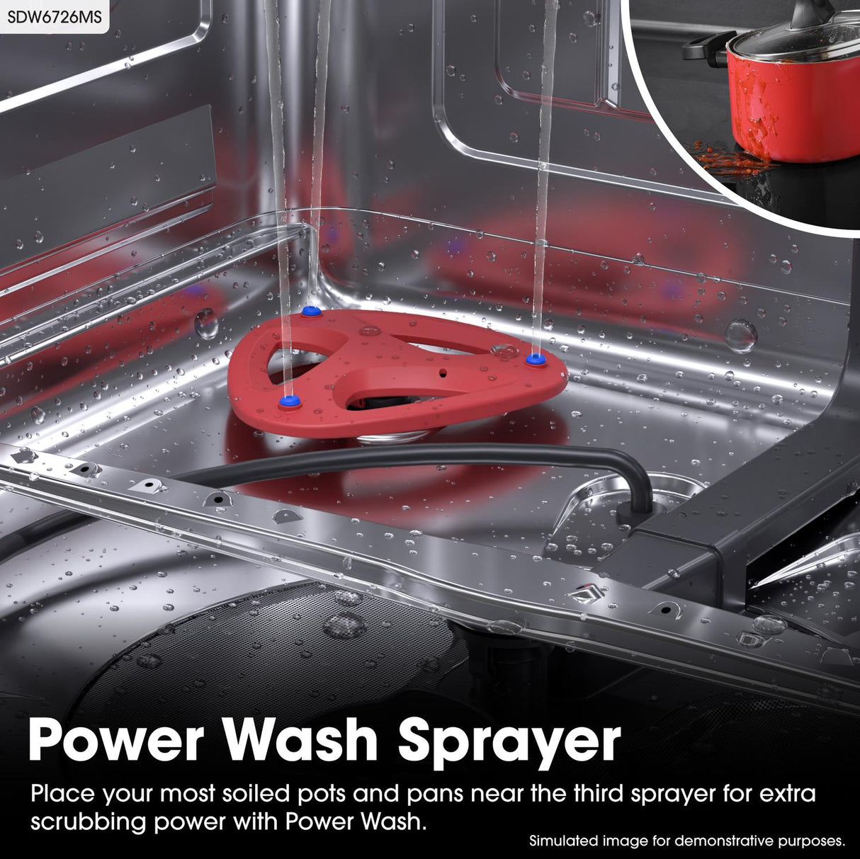 Sharp 24 in. Stainless Steel 47dB Dishwasher