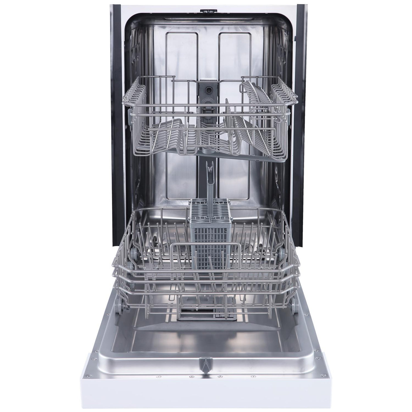 Element Electronics 18" Front Control Built-in Dishwasher - White (ENB6632PEBW)