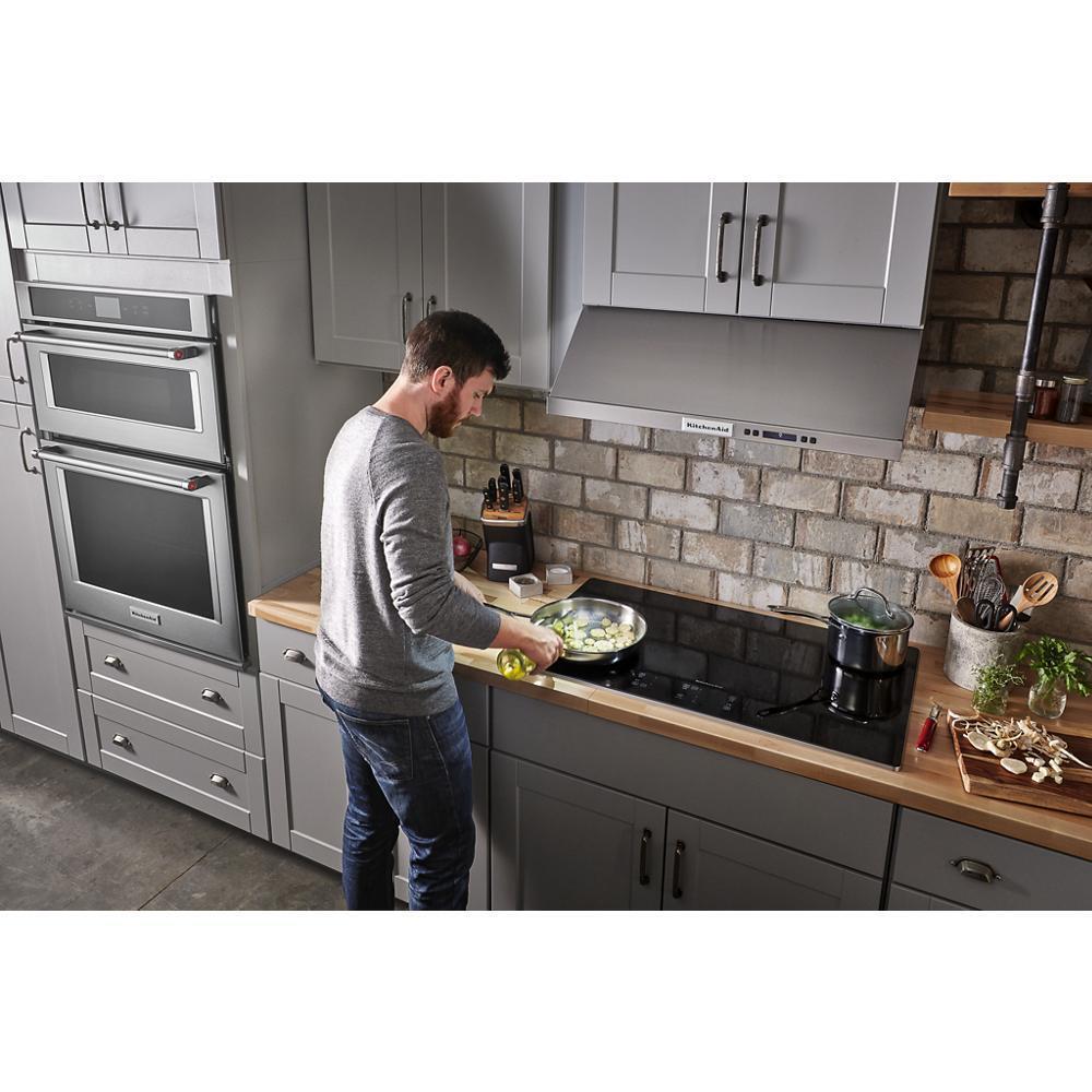 36" Electric Cooktop with 5 Elements and Touch-Activated Controls