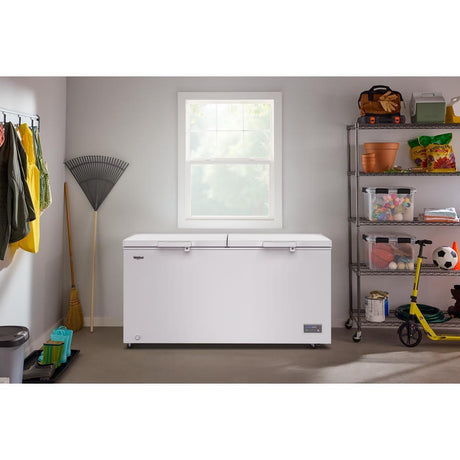 Whirlpool® 19 cu. ft. Convertible Freezer-to-Fridge Chest Freezer with 4 Storage Baskets