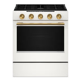 5.0 Cu. Ft. Smart Slide-in Gas Range with Convection Cooking Modes and 2-in-1 Burner