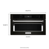 30" Built In Microwave Oven with Convection Cooking