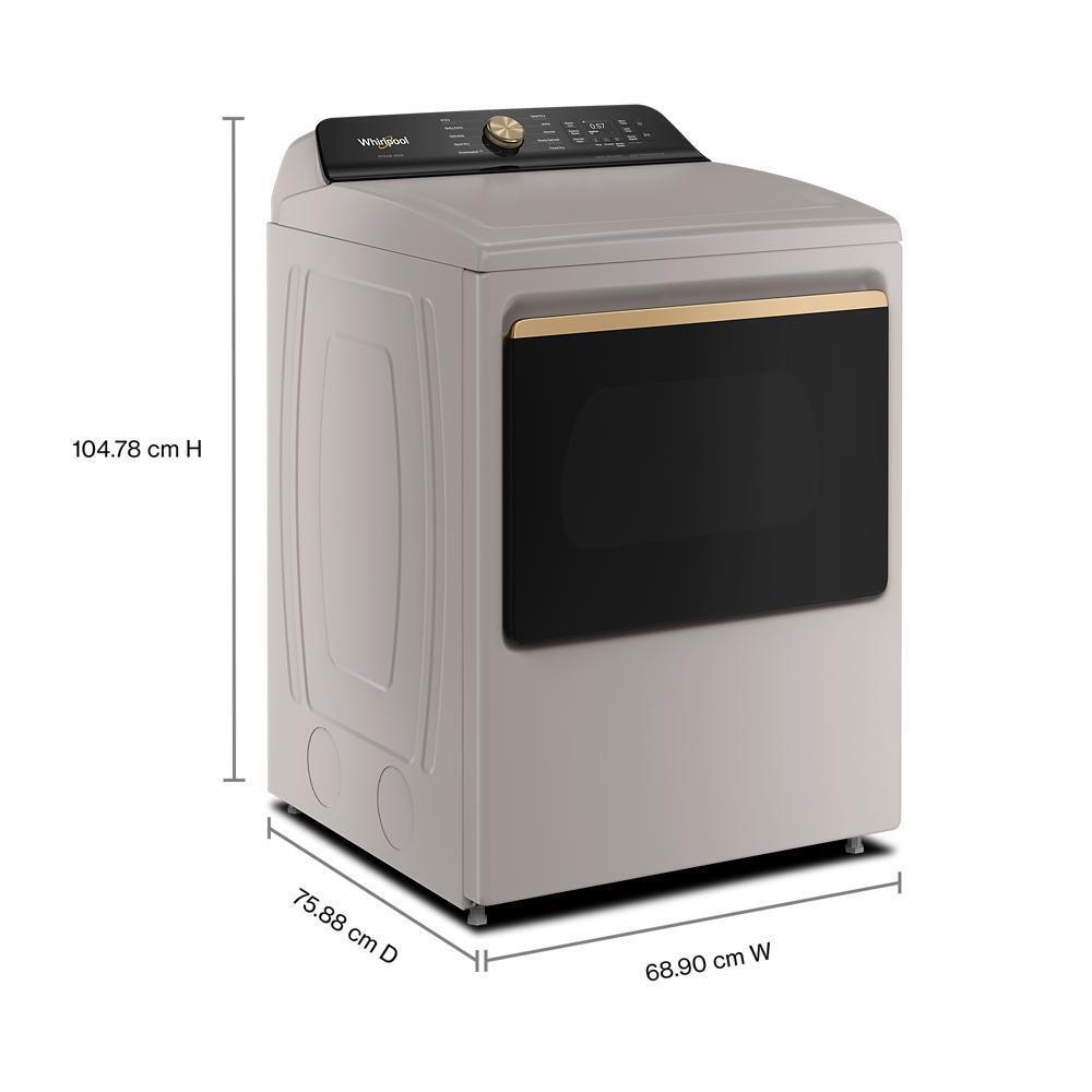 7.5 cu. ft. Smart Electric Top Load Dryer with Steam Iron and AI Dry