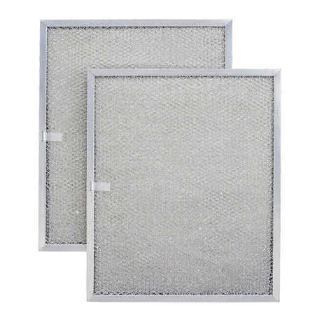 Broan-NuTone® Genuine Replacement Aluminum Filter for Range Hoods, 14-1/4" X 11-7/8", Fits Select Models, 2-Pack