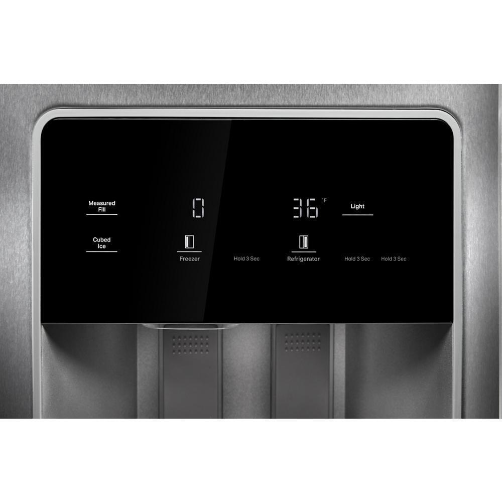 36-inch Wide Side-by-Side Refrigerator - 28 cu. ft.