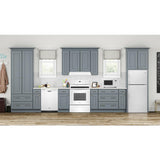 36-inch Wide Side-by-Side Refrigerator - 28 cu. ft.