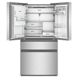 36-inch Wide True Counter Depth 4-Door French Door Refrigerator - 22 cu. ft.