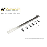 Built-In Range Flush Installation Trim Kit, Stainless Steel, fits JJW3430DS, JJW3430DP, JJW3830DS, and JJW3830DP