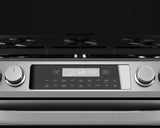Midea 6.1 cu. ft. 5-Burner Smart Slide-In Gas Range with Air Fry Convection
