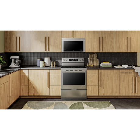 5.3 Cu. Ft. Smart Freestanding Electric Range with Convection Cooking Modes