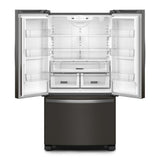 36-Inch Wide Full-Depth French Door Bottom Mount Refrigerator - 25 cu. ft.