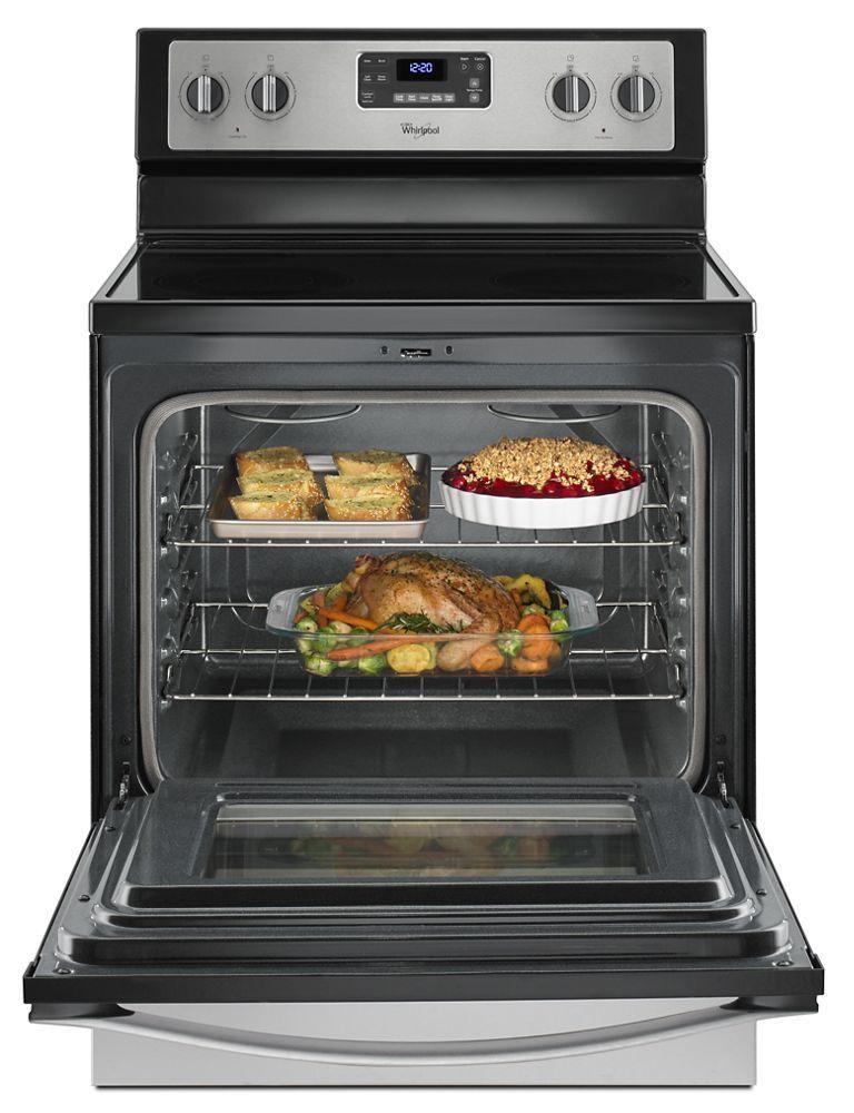 5.3 Cu. Ft. Freestanding Electric Range with Easy Wipe Ceramic Glass Cooktop