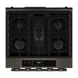 5.0 Cu. Ft. Smart Slide-in Gas Range with Convection Cooking Modes and 2-in-1 Burner