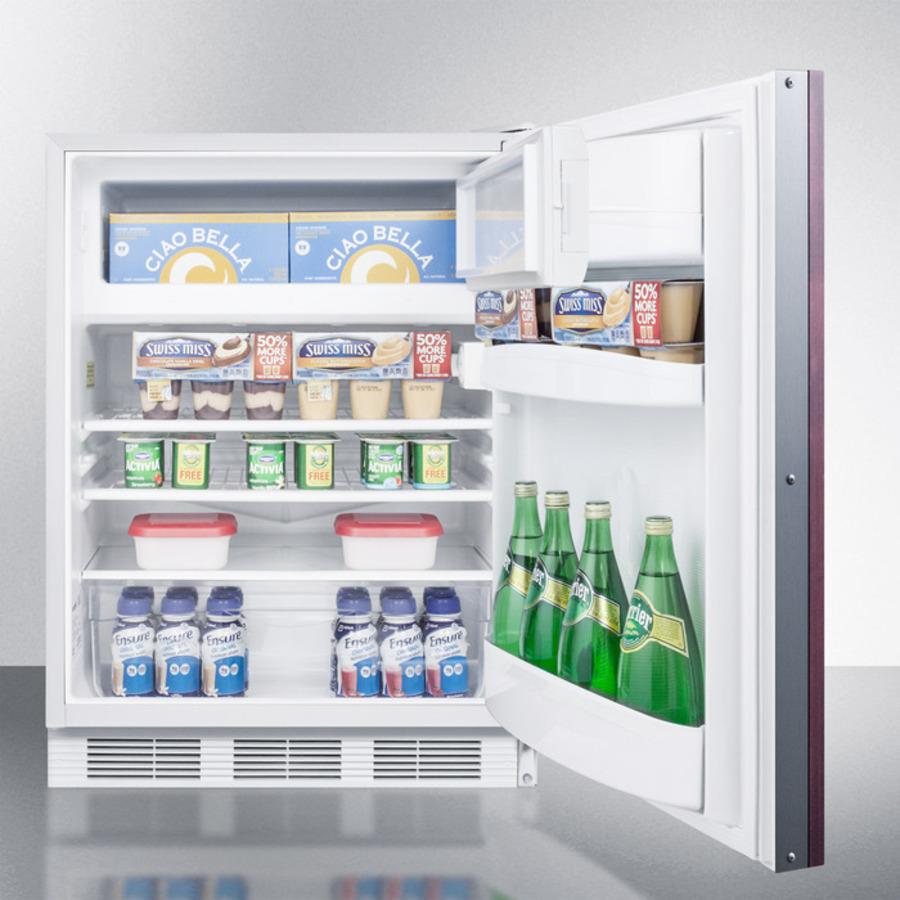 24" Wide Built-in Refrigerator-freezer, ADA Compliant