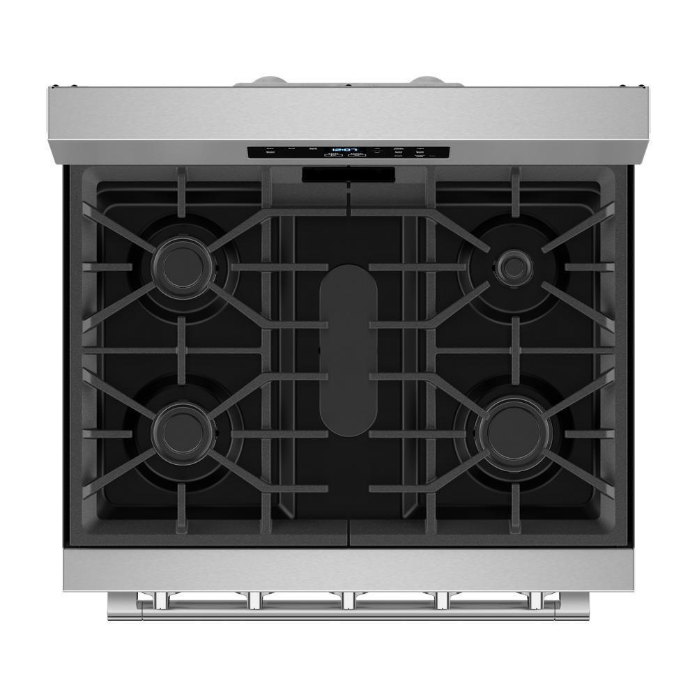 30-Inch Wide Gas Range With Steam Clean - 5.0 cu. ft.