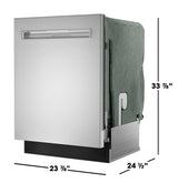 Sharp 24 in. Stainless Steel 47dB Dishwasher