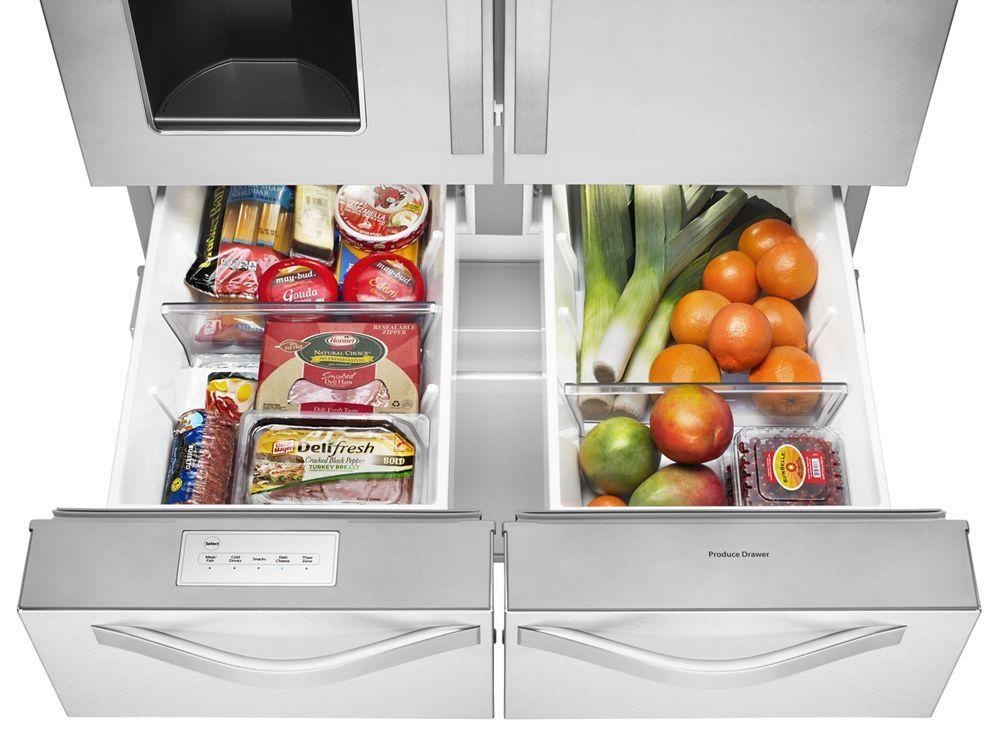 26 cu. ft. Double Drawer Refrigerator with Dual Icemakers