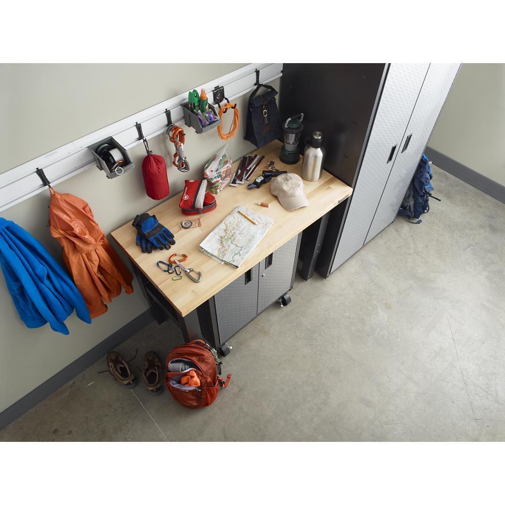 4' Adjustable Height Hardwood Workbench