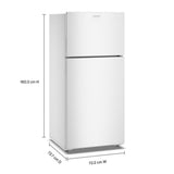 28-Inch Wide Top-Freezer Refrigerator With A Large Crisper Drawer-14 Cu. Ft.