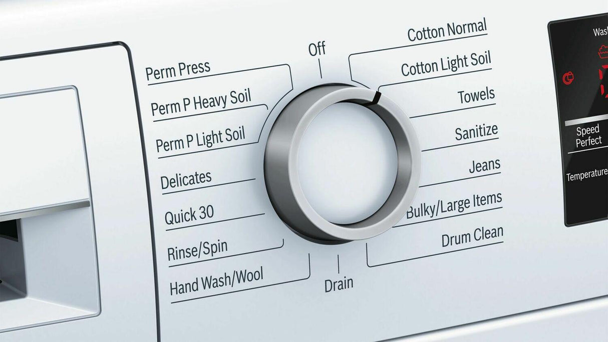 500 Series Washer - 208/240V, Cap. 2.2 cu.ft., 15 Cyc.,1,400 RPM, 52 dBA Silv./Door, AquaShield®, ENERGY STAR
