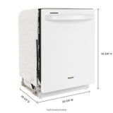 24 Stainless Steel Dishwasher with AI Intelligent Wash - 47 dBA