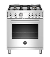30" Professional Series range - Gas oven - 4 brass burners - LP version