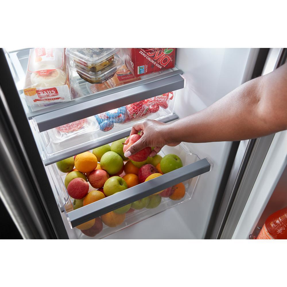 36-Inch Wide Side-by-Side Refrigerator - 25 Cu. Ft.
