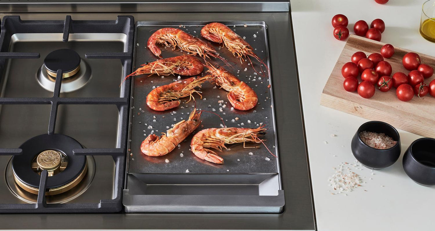 48" Master Series range - Gas Oven - 6 aluminum burners + griddle - LP version