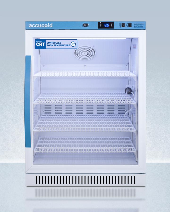 6 CU.FT. ADA Height Upright Controlled Room Temperature Cabinet