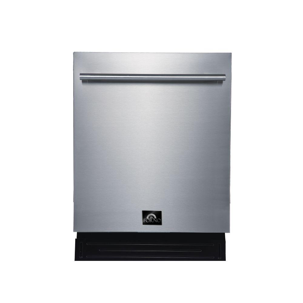 FORNO - 24" BUILT-IN DISHWASHER CABINET OR SS PANEL 12 PLACE SETTING CAPACITY