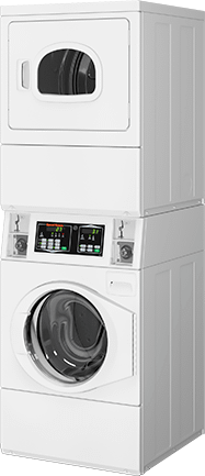 Stack Washer/Dryer Electric Coin-Operated