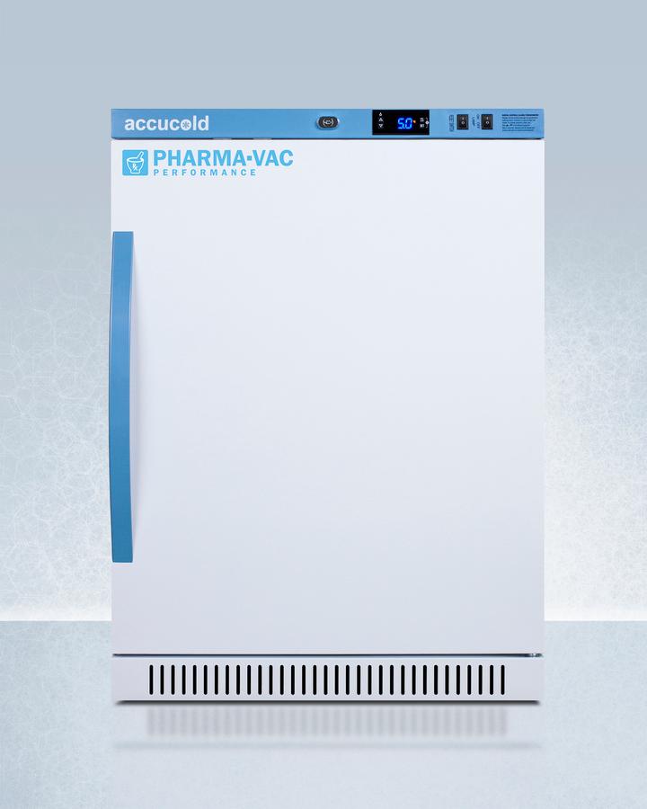 6 CU.FT. ADA Height Vaccine Refrigerator With Removable Drawers