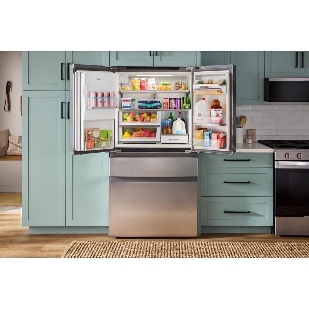 36-inch Wide True Counter Depth 4-Door French Door Refrigerator - 22 cu. ft.