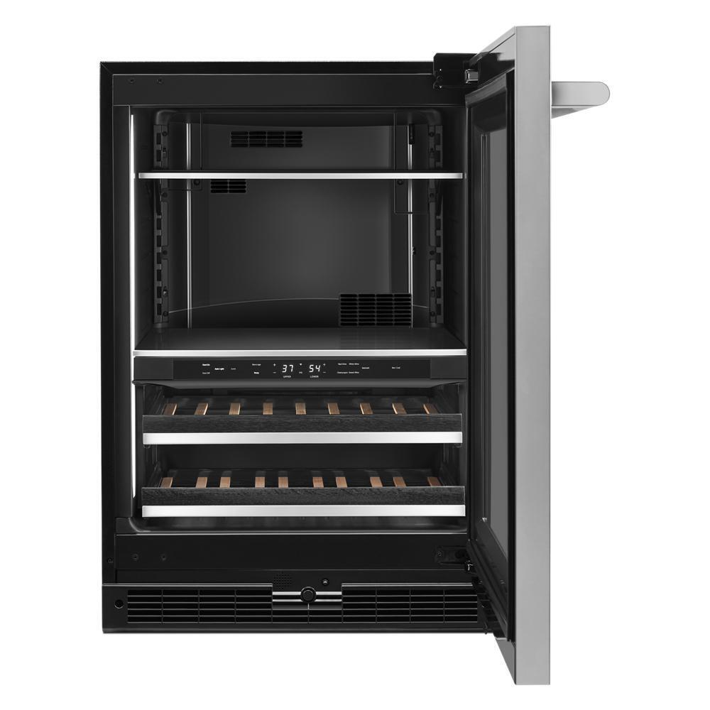RISE™ 24" Built-In Undercounter Beverage Center, Right Swing