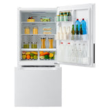 Midea 18.7 cu. ft. Bottom-Freezer Refrigerator with Humidity-Controlled Crisper Bin